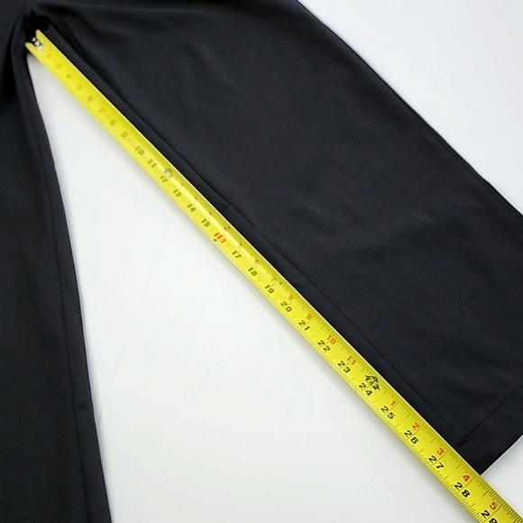 NWT LOLE Women's Black Lightweight Dress Pants Tapered Legs Zip Pockets Size 8 - Picture 16 of 16